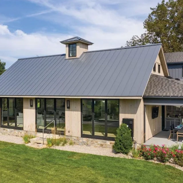 Waypoint commercial metal roofing project in Central Texas